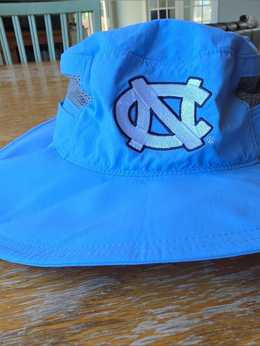 North Carolina Tar Heels UNC Columbia Brand Blue Bucket Hat Cap OS Unisex